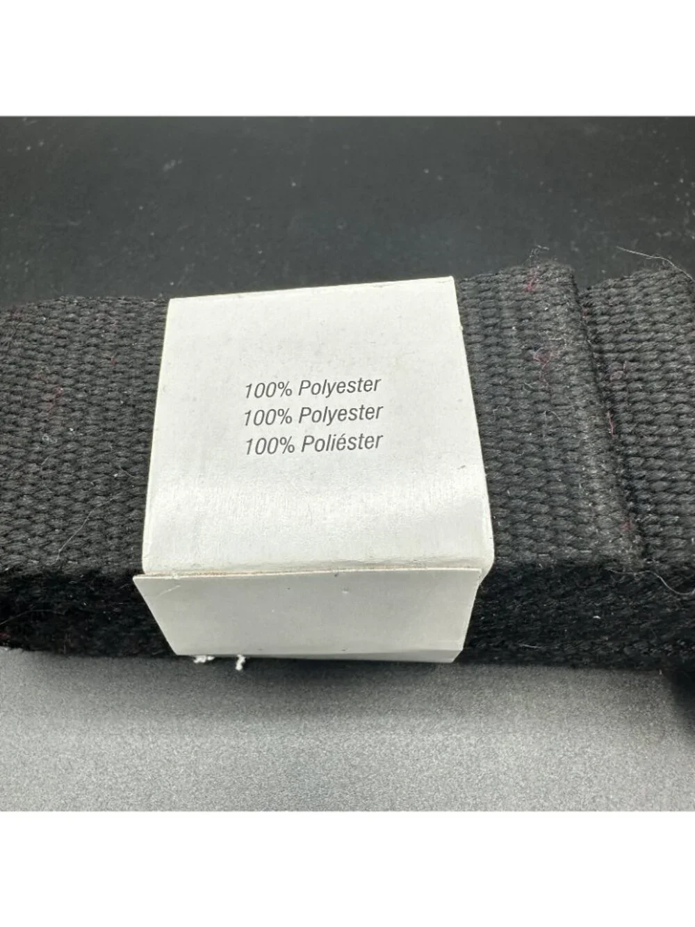 Dritz Lot Of 3 Black Polyester Webbing 1.5
